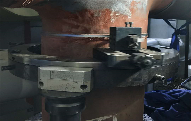 120mm 벽파이프 ------ 발전소 유지보수 작업
