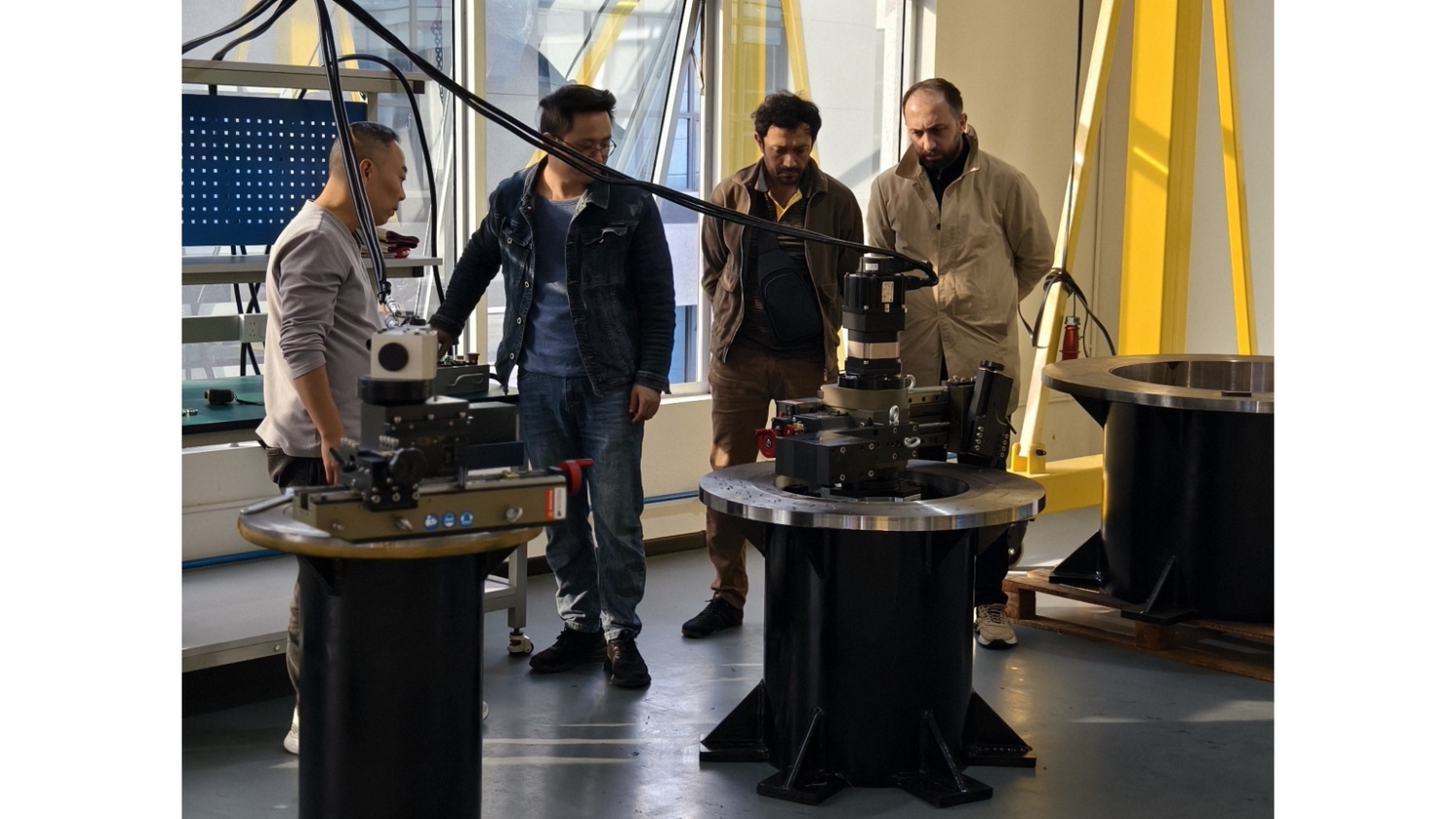 3미터 플랜지 가공기