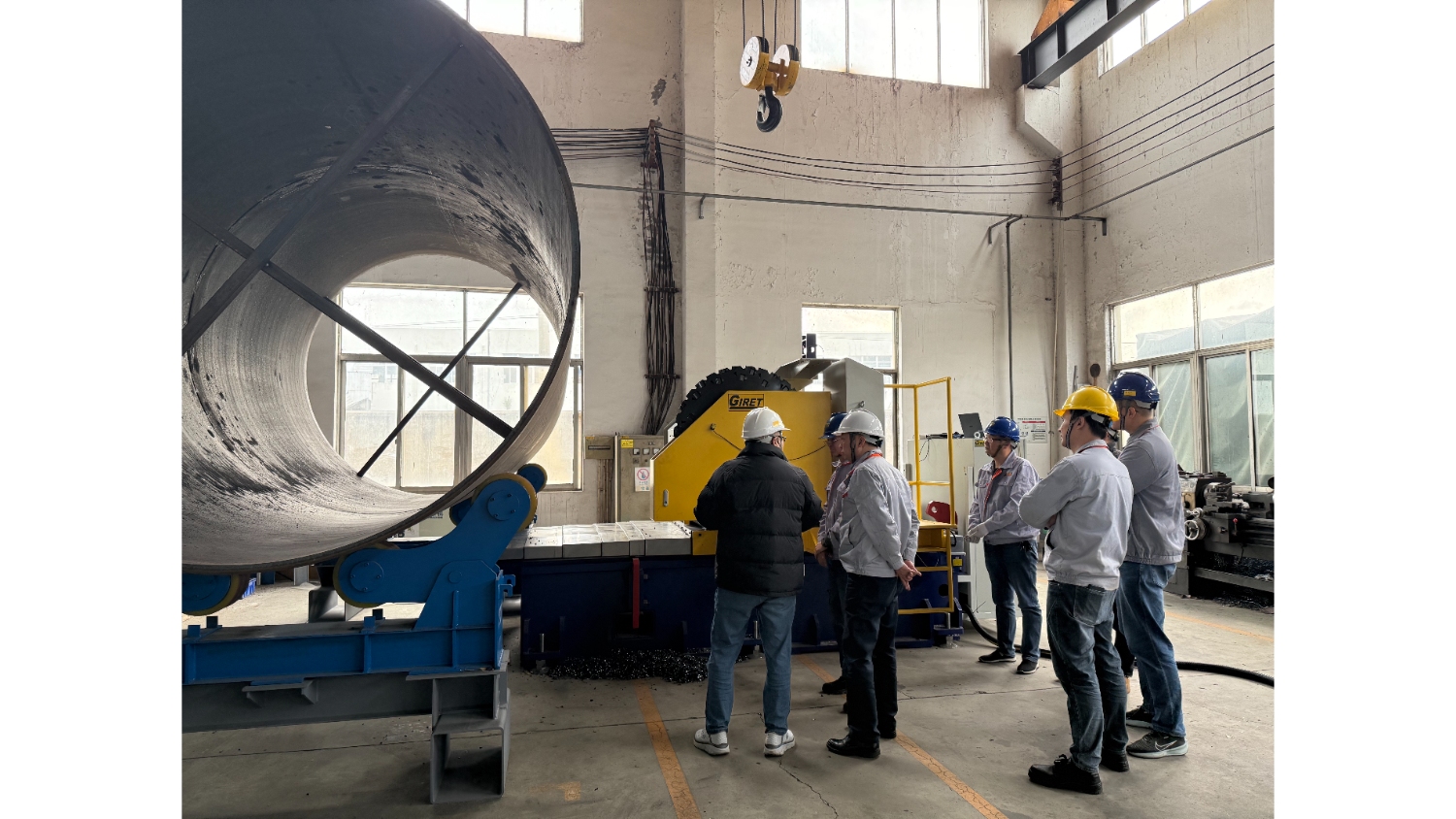 GPM-CM 파이프 원주 이음매 밀링 머신